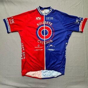 Voler Red and Blue Cycling Jersey Men’s 3XL
